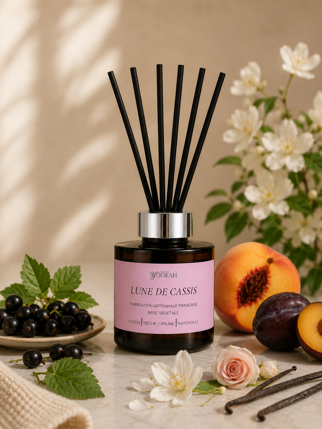 Diffuseur d'ambiance 165ml - LUNE DE CASSIS